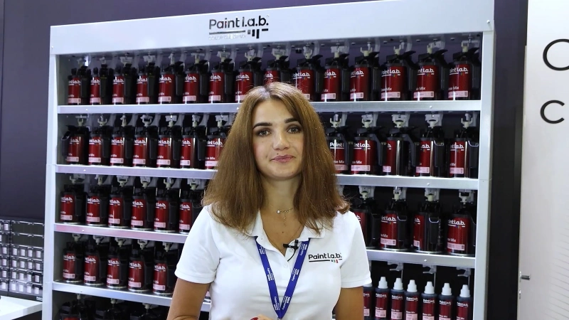 Колеровочная система Paint l.a.b. на выставке MIMS Automobility 2023
